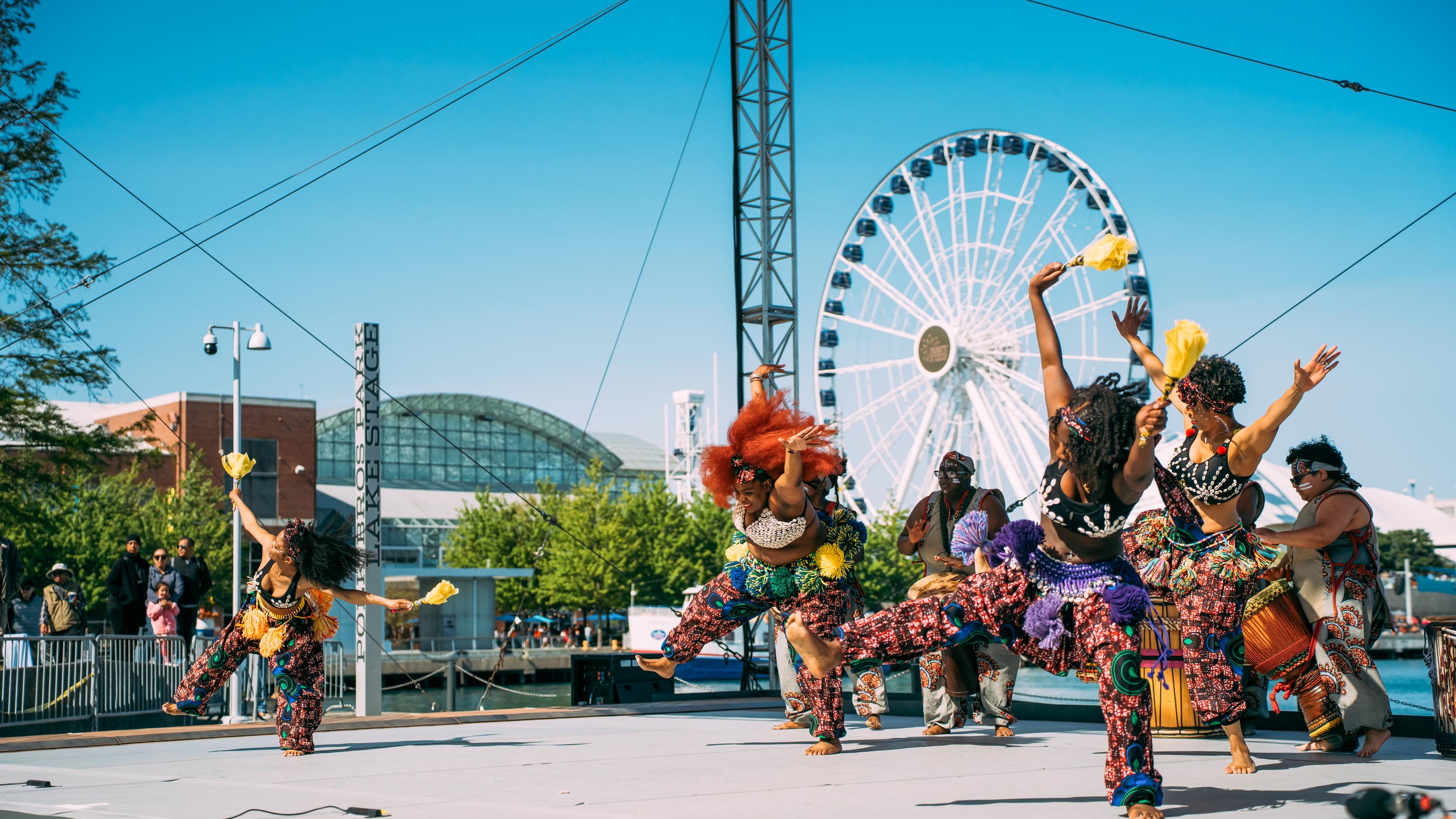 Ayodele Drum & Dance at Chicago Dance Month